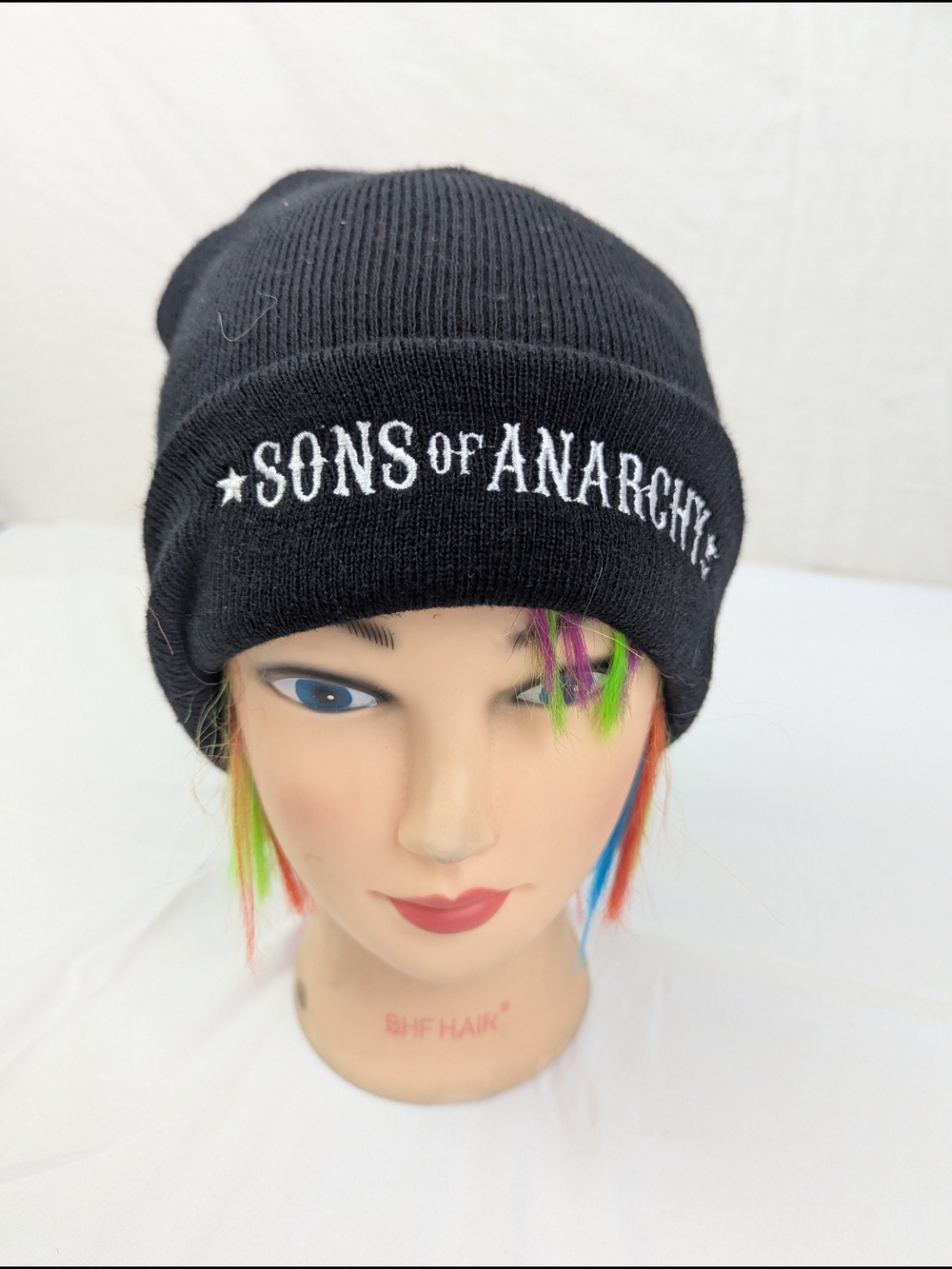 Sons of Anarchy Black Beanie NWOT Biker Gang TV Series